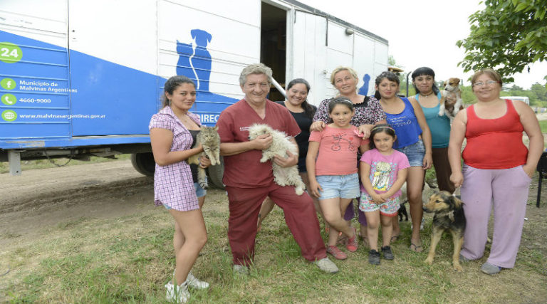 Importante intervención de Zoonosis en los barrios de Malvinas Argentinas