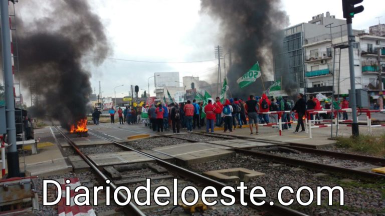 Corte del Tren Sarmiento