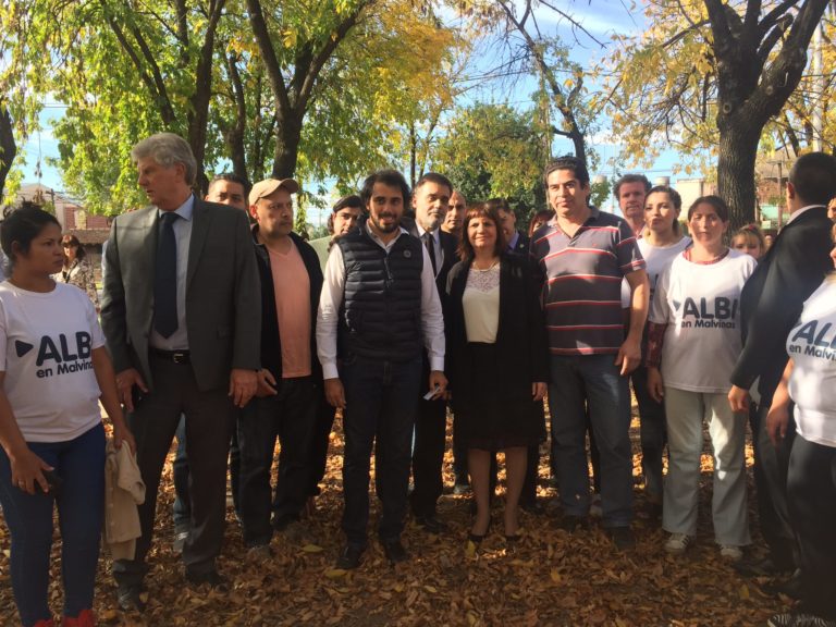 SE ARMÓ CAMBIEMOS EN MALVINAS Y BULLRICH VISITÓ EL DISTRITO