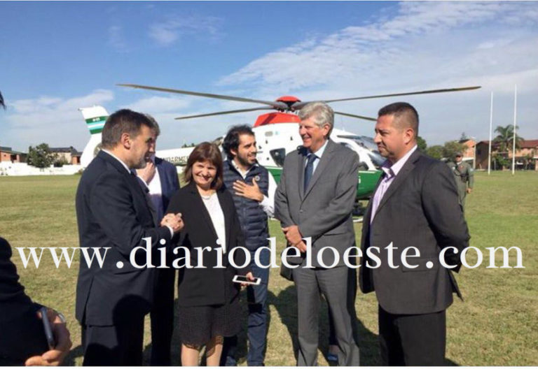 Ministra Bullrich visito Malvinas Argentinas