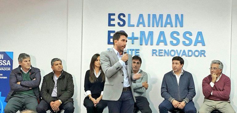 Juan Eslaiman inaugura local en San Martín Centro