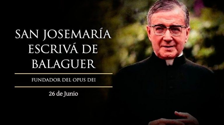 La iglesia recuerda hoy a San José María Escrivá de Balaguer