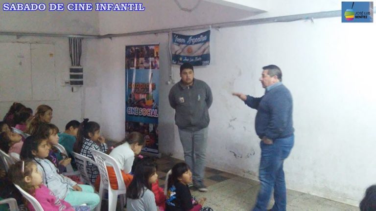 Cine en General Rodriguez, proyectaron “Roger Rabbit”