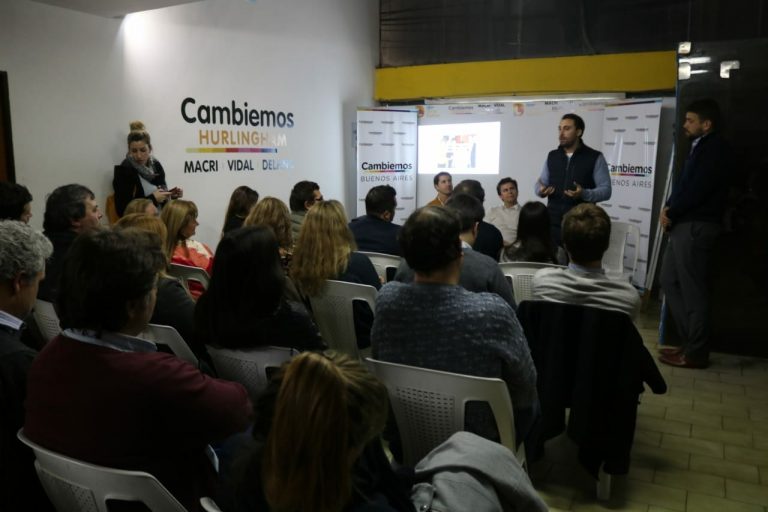 Ezequiel Pazos participó de la Escuela de Formación Política junto a Lucas Delfino
