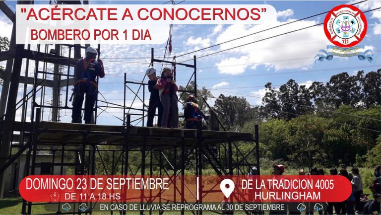 Bomberos de Hurlingham convocan