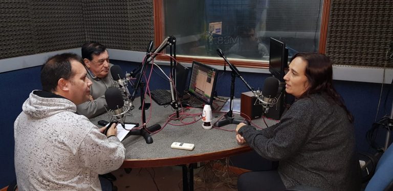 Periodista Marina Lacolla estuvo en FM PLUS 88.1