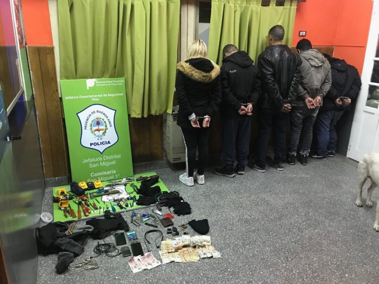 San Miguel: desbaratan una banda gracias a las lectoras de patente