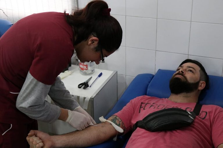 Se celebró el Día Mundial del Donante de Sangre en el Hospital de Trauma