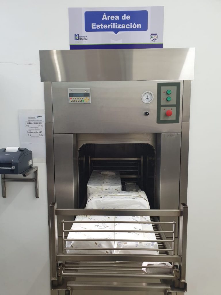 Nueva área de esterilización en el Hospital de Trauma