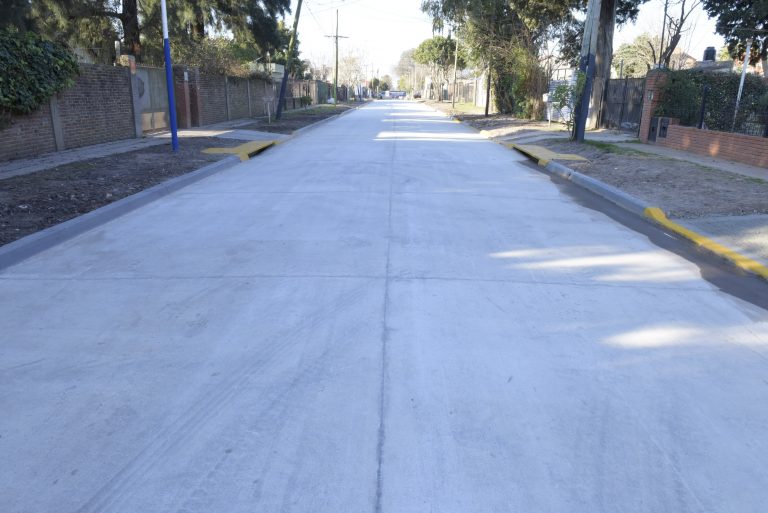 Leo Nardini y otra obra inaugurada