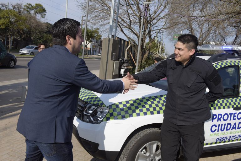 El Municipio de Malvinas Argentinas incorporó diez nuevos patrulleros para Protección Ciudadana