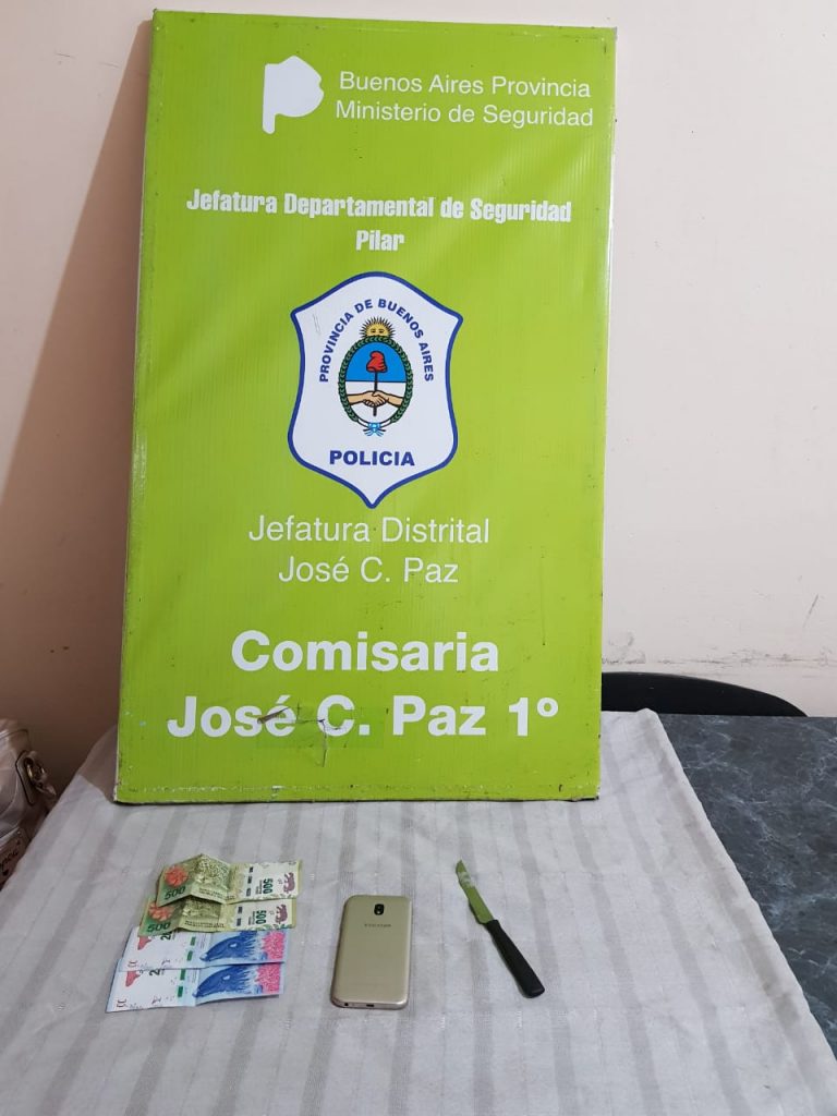 APREHENSIÓN POR ROBO AGRAVADO