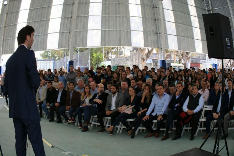 INAUGURACIÓN CENTRO DEPORTIVO UNPAZ Y VISITA DE SERGIO MASSA