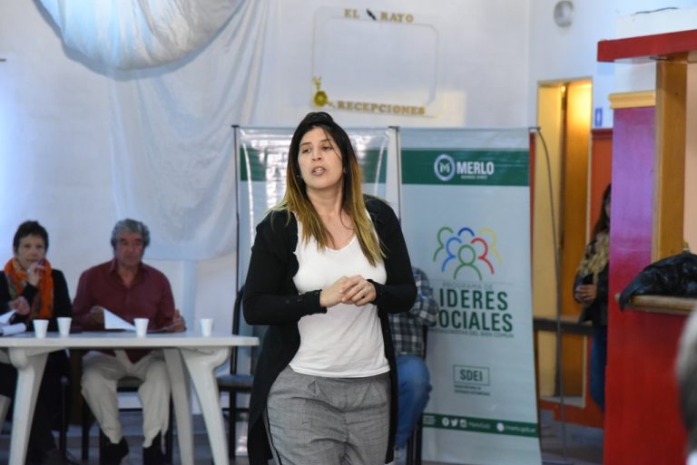 COMENZÓ EL PROGRAMA “LÍDERES SOCIALES 2” EN MERLO