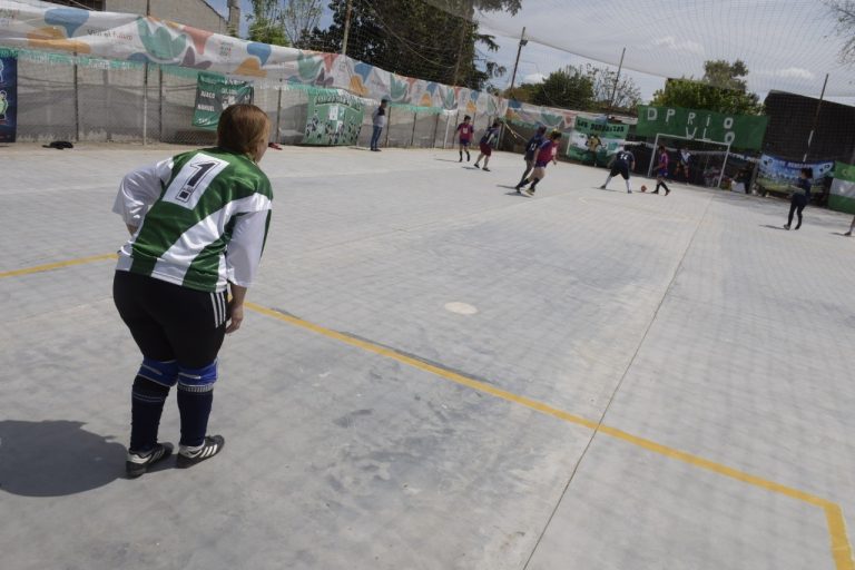 Leo Nardini visitó el Club Deportivo Wilson de Villa de Mayo