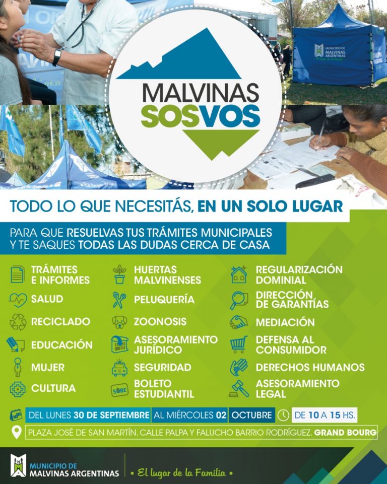 “Malvinas Sos Vos” se acerca a Grand Bourg