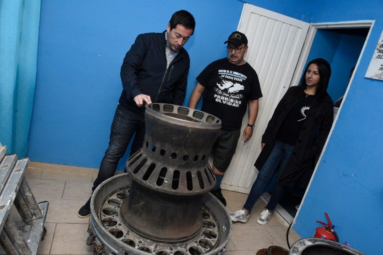 Nardini visitó la obra del Museo Ex Combatientes de Malvinas