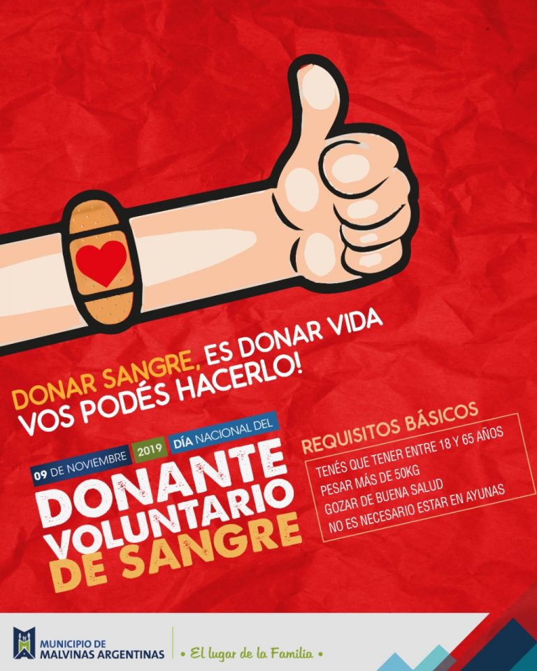 Se celebrará el Día Nacional del Donante de Sangre en el Hospital de Trauma