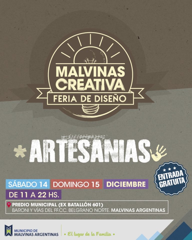 Se viene la primera edición de Malvinas Creativa 
