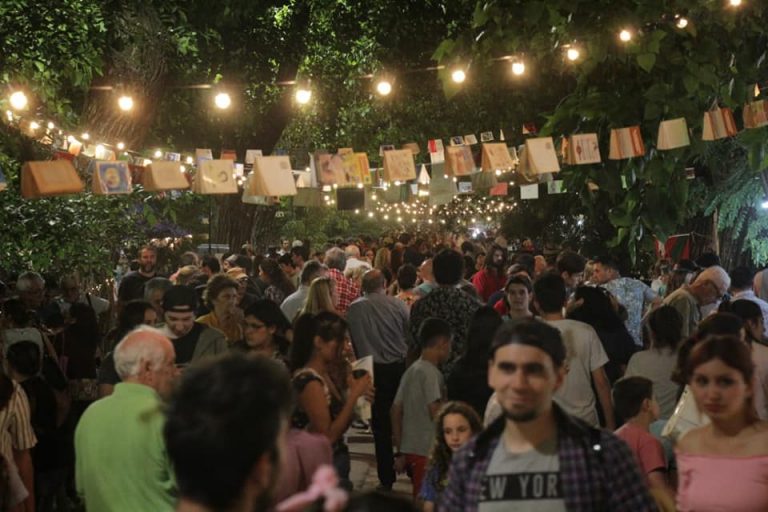 Sacheri participó de la 6ta edición de la Noche de Libros de San Miguel