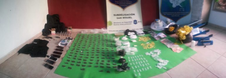Organización dedicada a proveer, acopiar fraccionar y distribuir sustancias estupefacientes