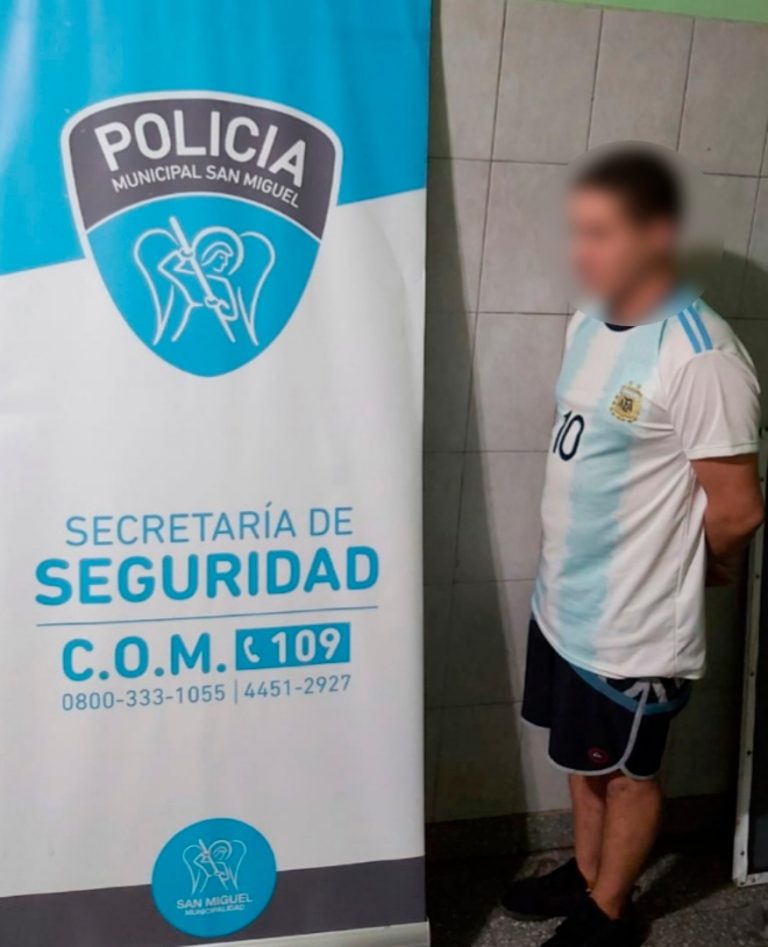 San Miguel: Entraron a robar a una feria comercial en plena cuarentena y los detuvieron