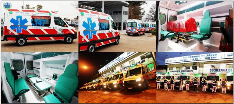 Incorporamos con fondos municipales diez nuevas ambulancias en josé C. Paz