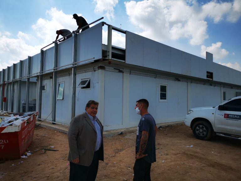 ISHII RECORRIO EL NUEVO HOSPITAL DE INTERNACIONES DE JOSE C PAZ