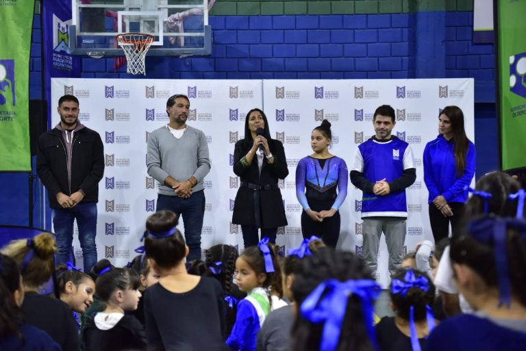 Se inauguró la Escuela Municipal de Gimnasia Artística y Acrobacia Aérea de Malvinas Argentinas