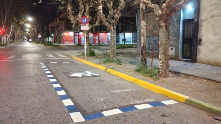 Se implementa en San Miguel el “cajón azul” para carga y descarga de mercadería