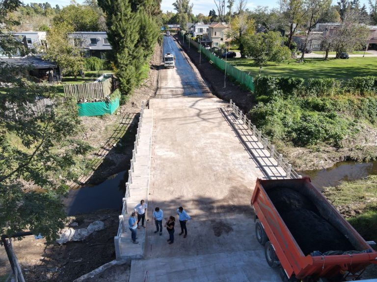Avanza la apertura y pavimentación de la calle Sourdeaux en San Miguel