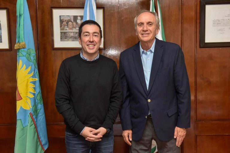 Leo Nardini recibió a un intendente de la Provincia de Mendoza