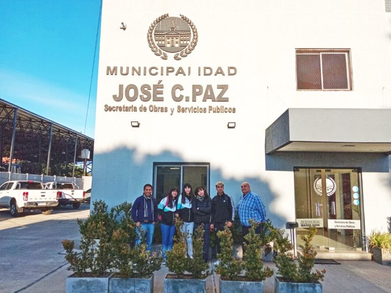 LA MUNICIPALIDAD CAPACITA A PASANTES DE LA SECRETARÍA DE OBRAS Y SERVICIOS PÚBLICOS DE JOSÉ C. PAZ