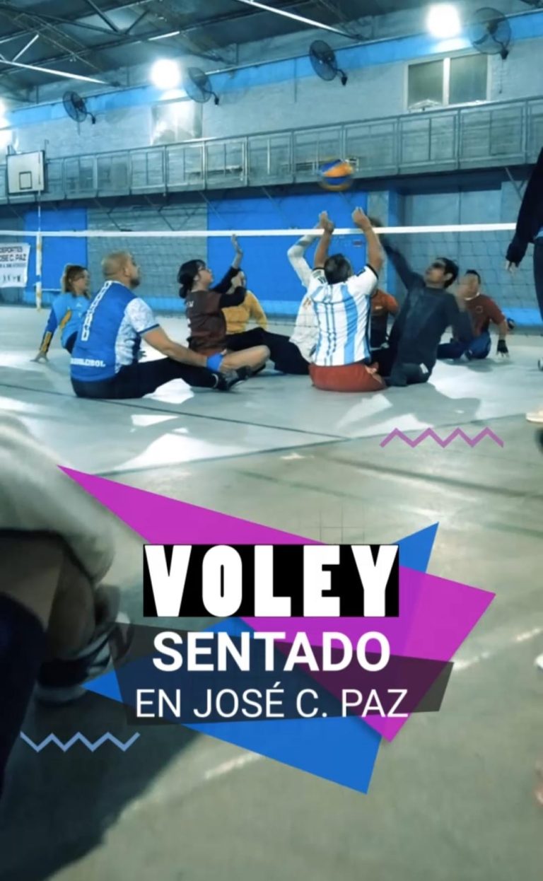 VÓLEY SENTADO EN EL CLUB CERMUN
