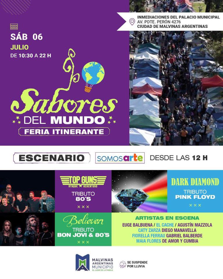 “Sabores del mundo” vuelve a Malvinas Argentinas