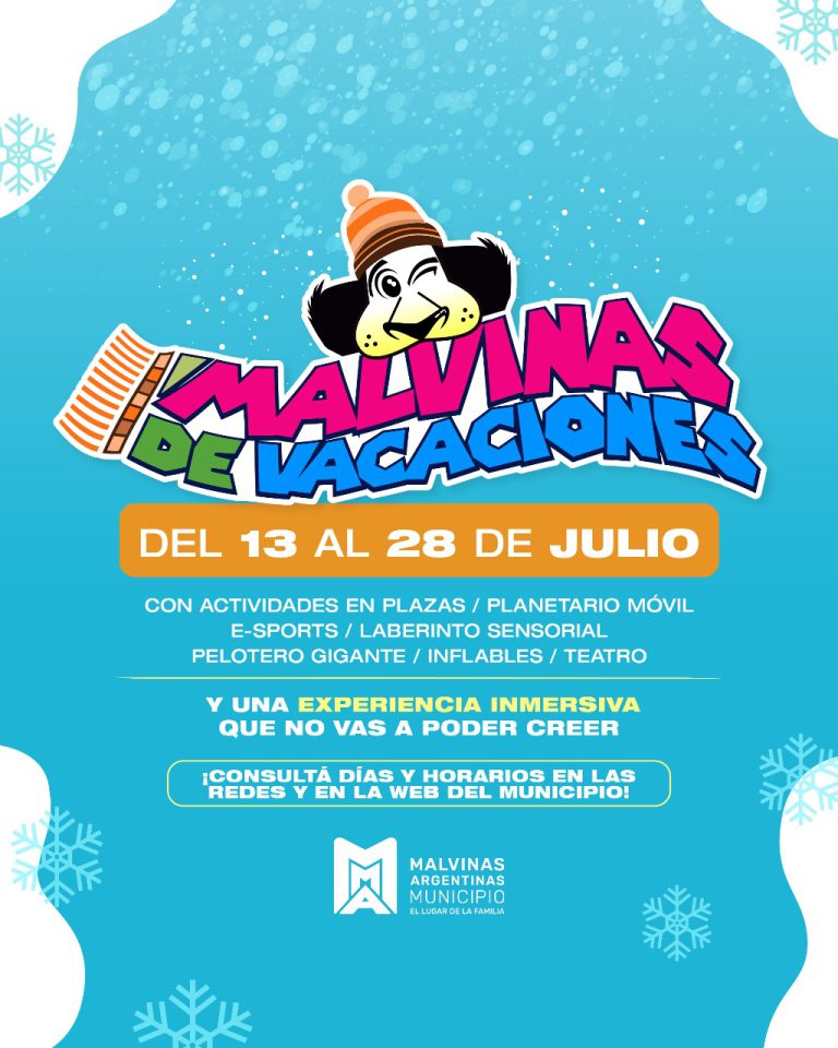 En este receso invernal llega “Malvinas de Vacaciones”