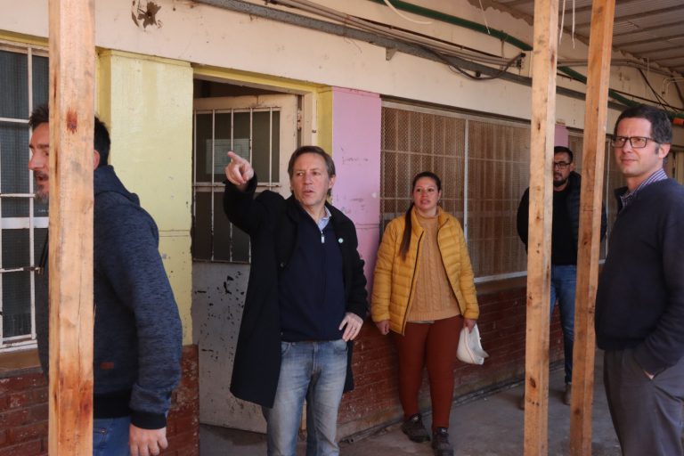 Avanzan las obras de infraestructura en escuelas de San Miguel
