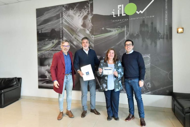Leo Nardini realizó la entrega de habilitación a la empresa “I Flow”