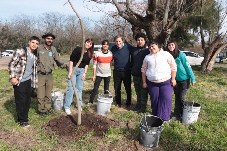 San Miguel celebró la Fiesta del árbol en Campo de Mayo