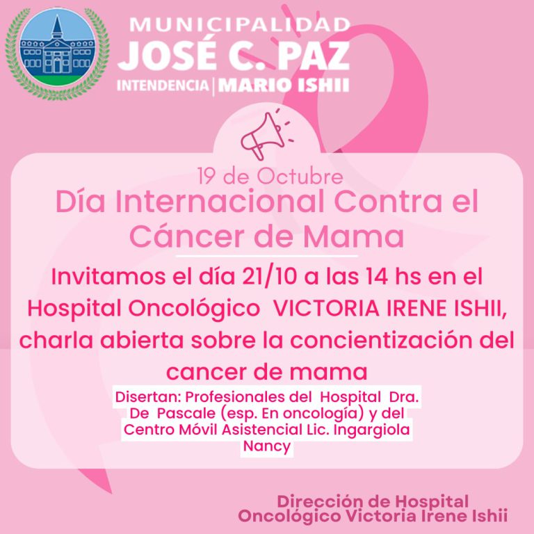 DIA INTERNACIONAL CONTRA EL CANCER DE MAMA
