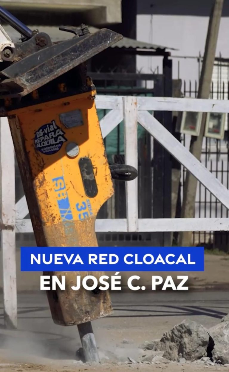 RED CLOACAL PARA JOSÉ C PAZ