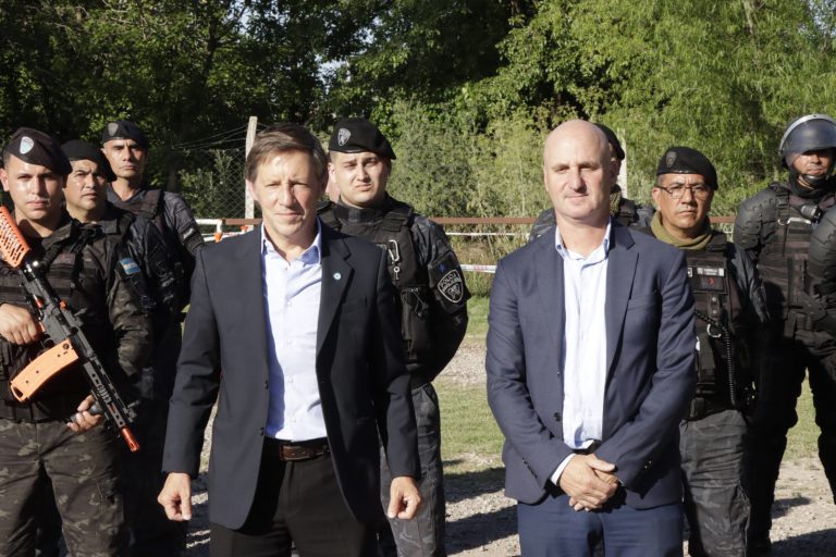 San Miguel incorporó armas no letales para la Policía Municipal