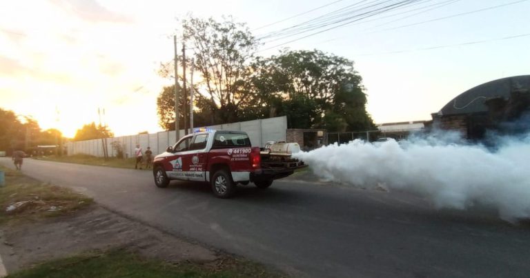 OPERATIVOS DE FUMIGACIÓN CONTRA EL DENGUE EN LOS BARRIOS DE JOSÉ C. PAZ
