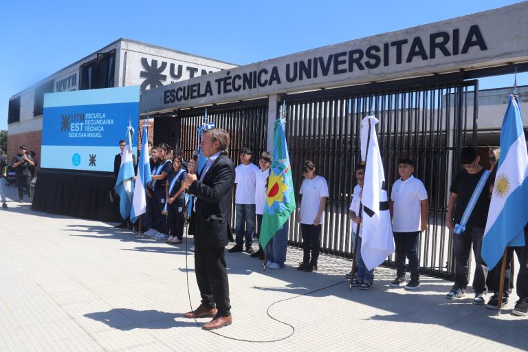 La nueva Escuela Técnica de San Miguel inició su primer ciclo lectivo