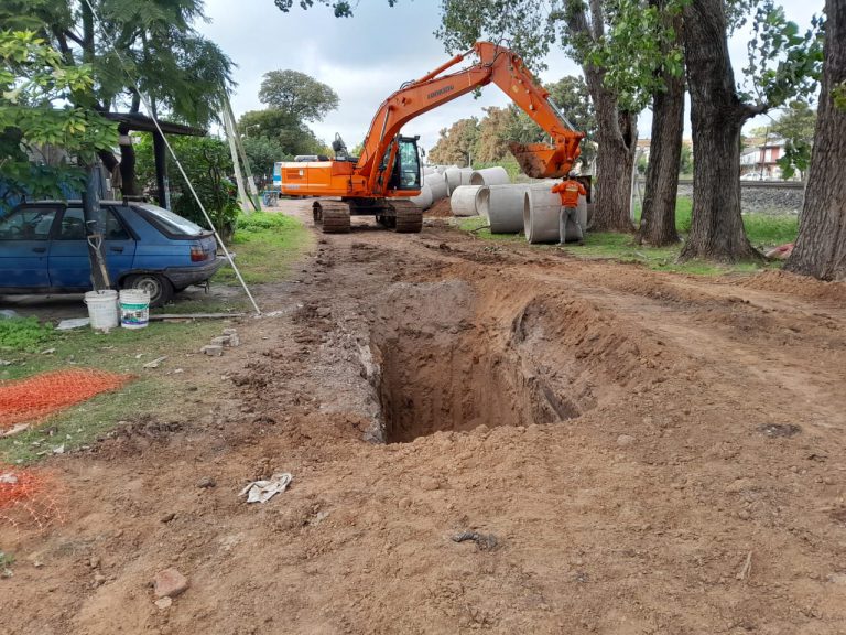 Avanzan las obras públicas para mejorar la circulación en San Miguel