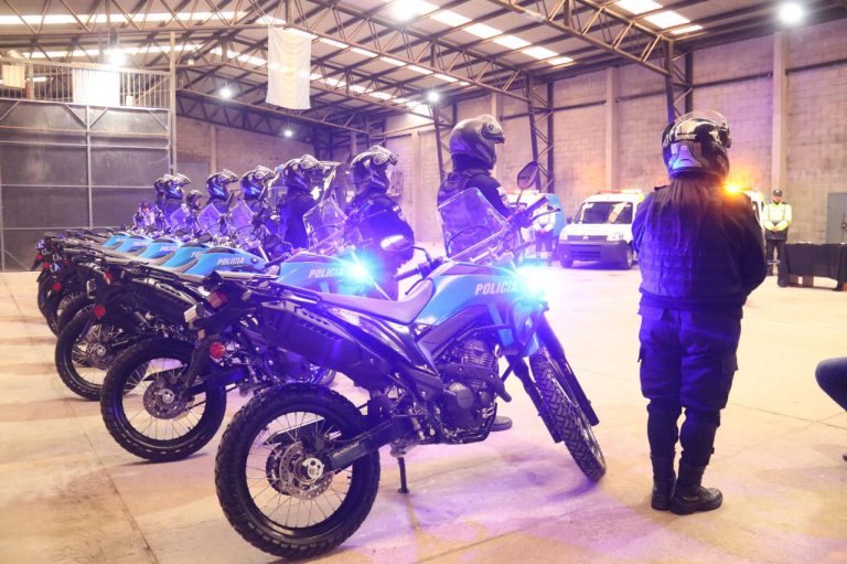 San Miguel sigue reforzando la seguridad con nuevas motos y vehículos de tránsito