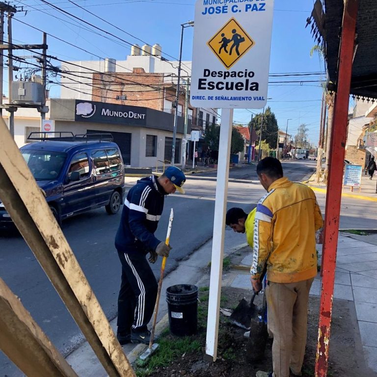 EN JOSÉ C. PAZ LA OBRA PÚBLICA NO SE DETIENE: AVANZA LA OBRA DEL NUEVO POLIDEPORTIVO