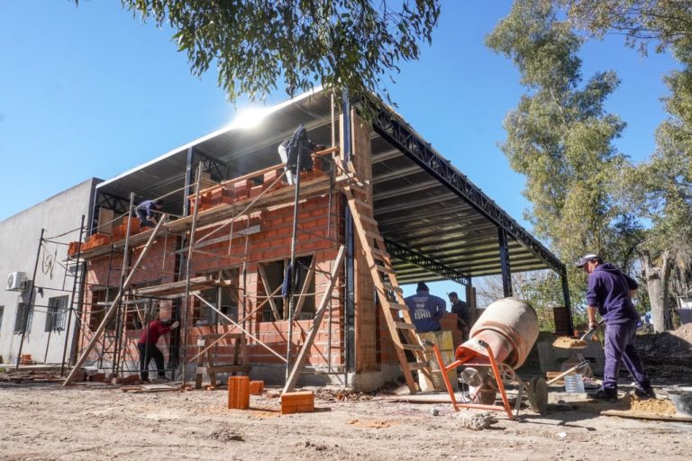 AVANZAMOS CON LA OBRA DE LA AMPLIACIÓN DEL CENTRO DE ADULTOS MAYORES “LA BELLA ESTACIÓN”