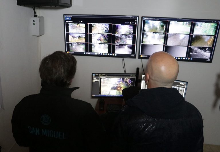 Más seguridad en San Miguel: instalaron una posta policial en Santa Brígida