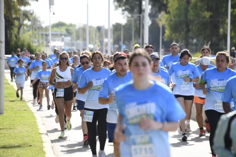 Más de 15.000 vecinos participaron de la 6ta edición del Circuito Malvinas